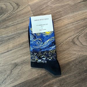 NWT Famous Artist Series Socks 6-11